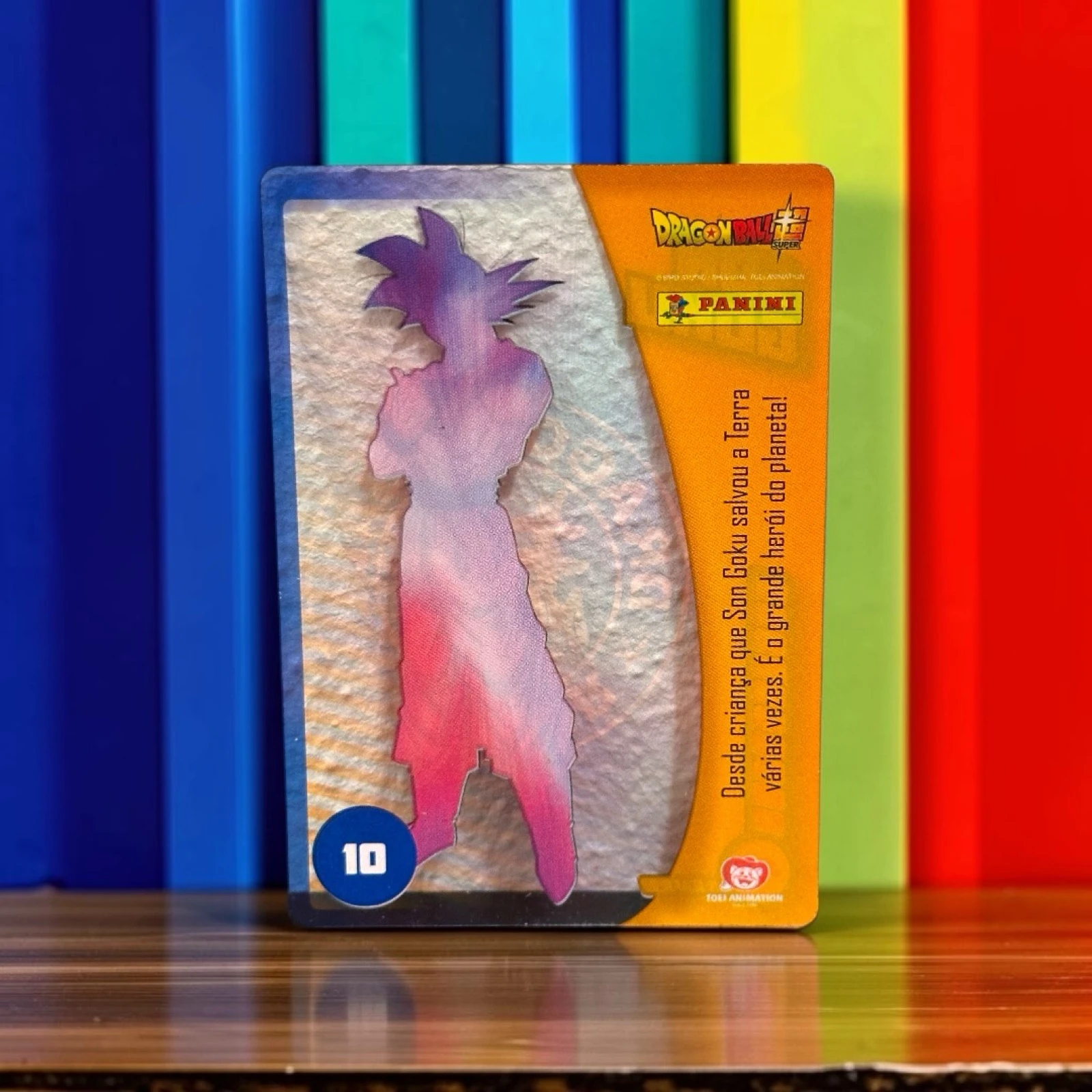 Dragon Ball Super Panini Clear Card Son Goku #10 – photo 2